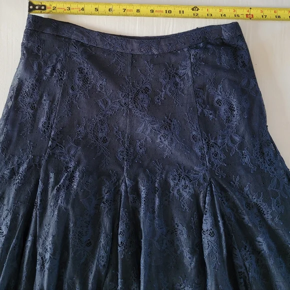 ANTHROPOLOGIE never worn, without tags, lacy, tulle, long skirt.  Size: M - Picture 7 of 16